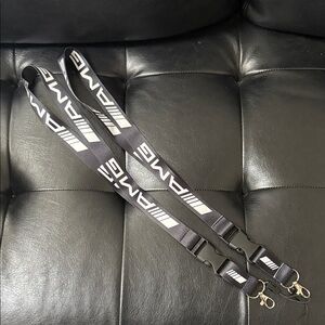 Mercedes Benz AMG Black Lanyard Keychain 2pack